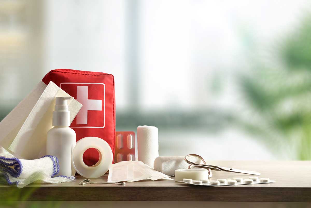 Erste-Hilfe-Tipps für zu Hause